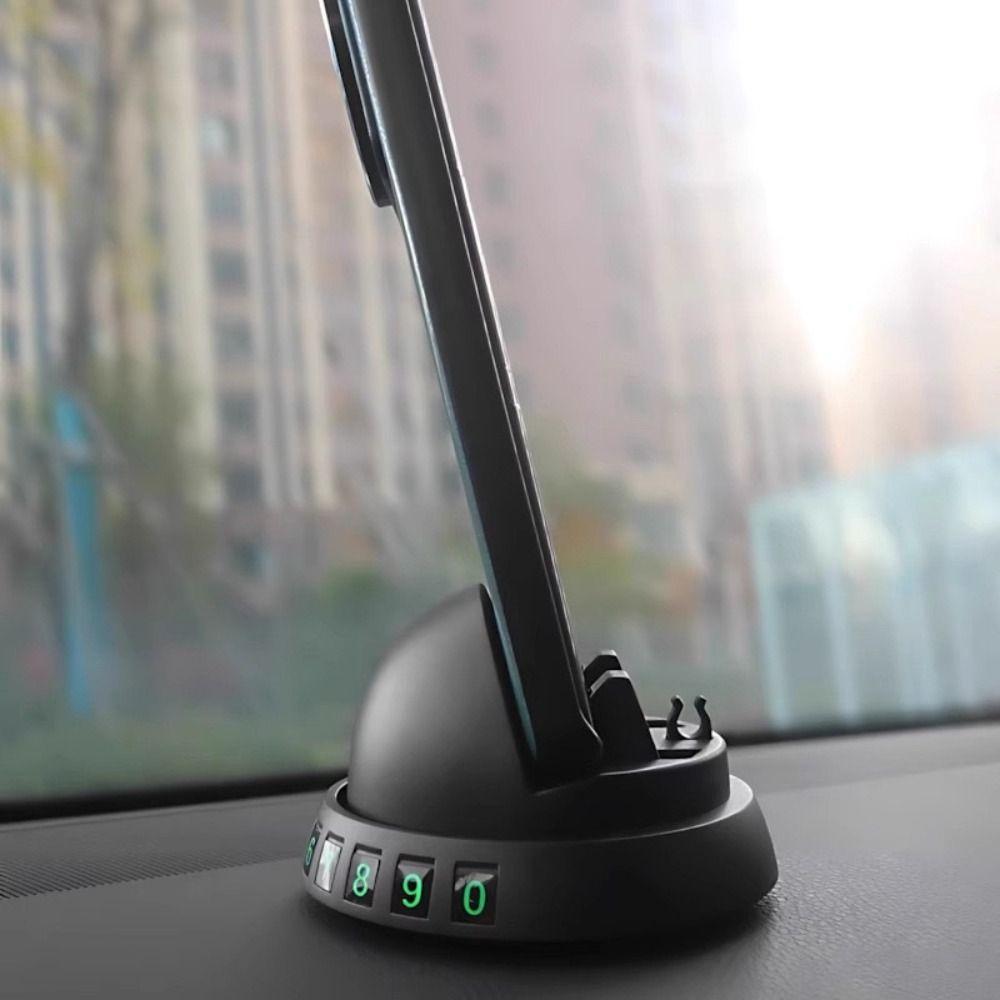 Hidden Car Phone Holder Universal Anti-Slip Phone Mount Dashboard Phone Mount  Desktop