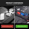 AABCR1 For Benz Car Seat Gap Storage Box Leather Storage Pocket Keys Card Phone Holder Accessories AMG Exclusive W204 W222 W205 W203