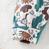 Infant Baby Cowboy Pattern Print Romper Casual Long Sleeve Jumpsuit