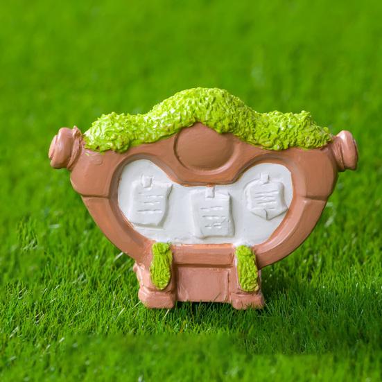 Micro Landscape Ornament Durable Resin Miniature Fairy Tale Accessories for DIY Moss Gardens And Ecological Bottles