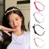 Sweet Ballet Ribbon Bowknot Headband Lazy Hairband for Women Girls Princess Girl Hair Hoop Elegant Hair Styling Tool