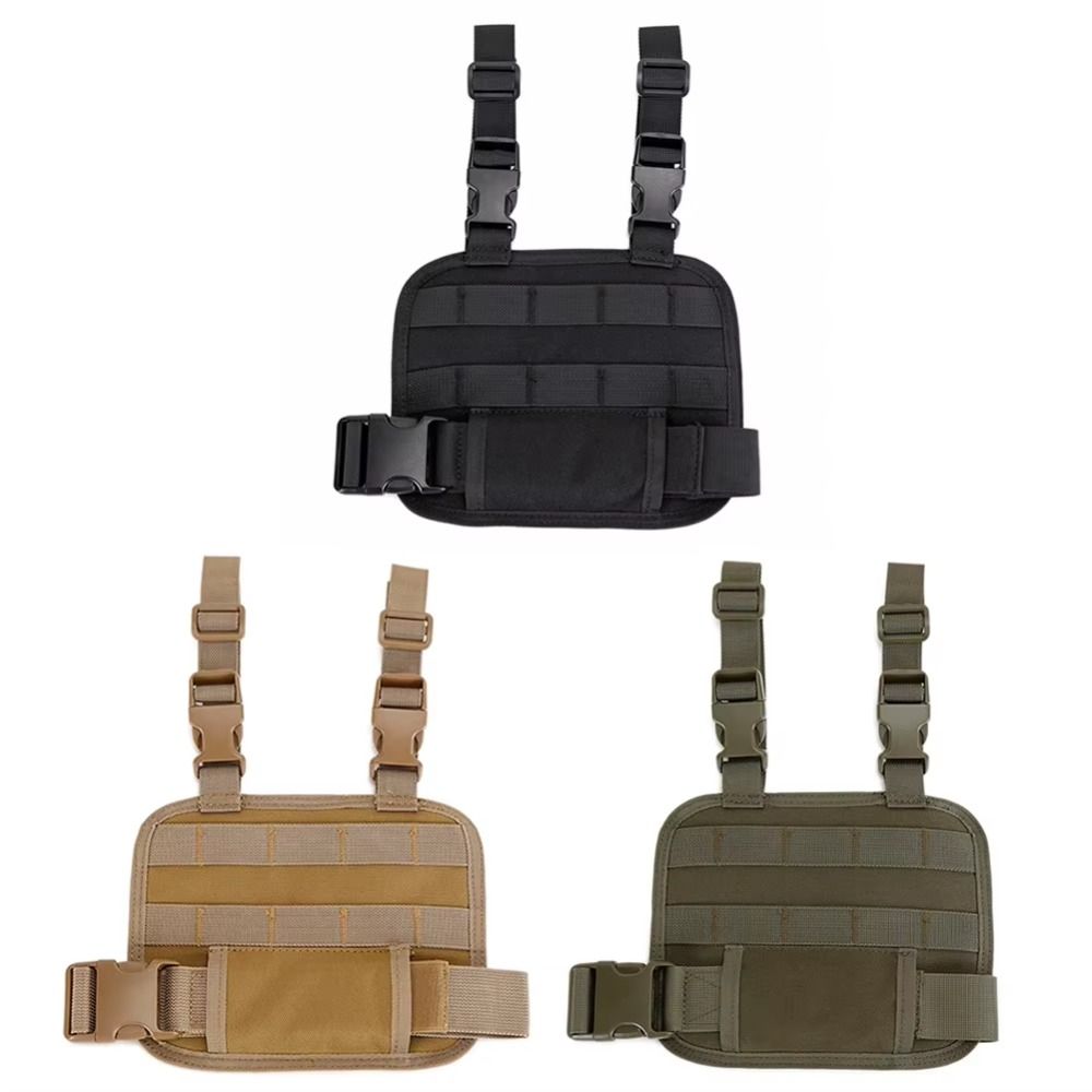 

Quick Release Buckle Thigh Strap Pouch Adjustable Molle Thigh Rig Panel Drop Leg Platform Men Male хакі