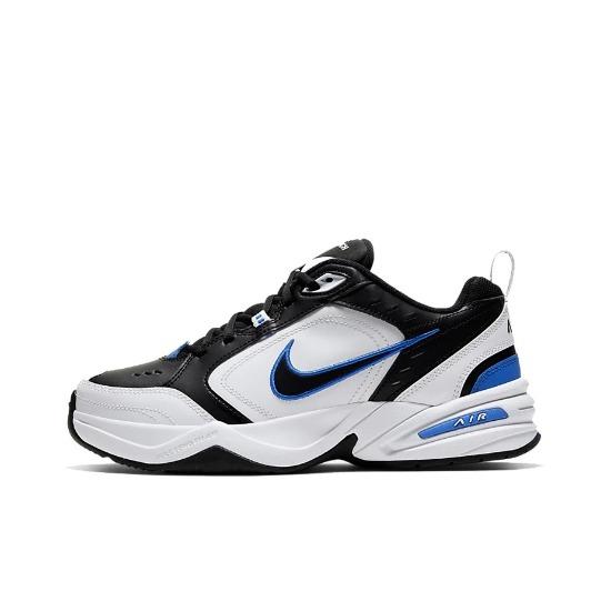 

Nike Air Monarch IV Black Blue 415445-002 Men s Shoes EU 44 чорний/білий