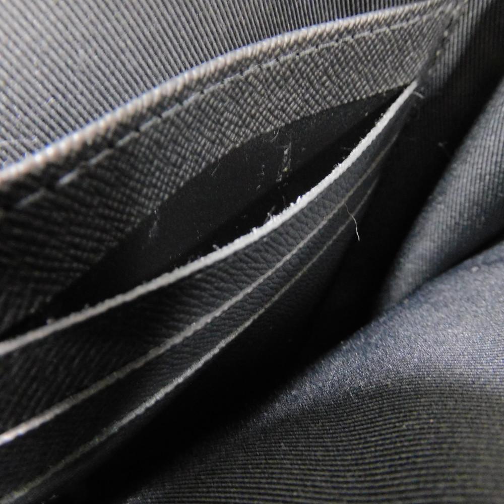 Used 12564 Voyage MM Pochette M81326 7931 LV logo black business bag with RFID IC chip epi noir men's from Japan