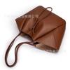Spring new products, women's bags, detail decorative shoulder straps, versatile commuter large-capacity shoulder tote bags.