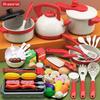 Cross-border Kids’ Playhouse Kitchen Set: Qie Qie Le Fruit & Veggie Cutting Toy for Girls