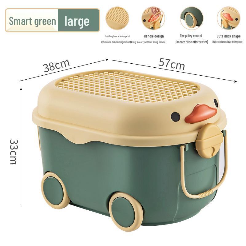 QiMiao Cute Piggy Toy & Clothes Organizer for Kids