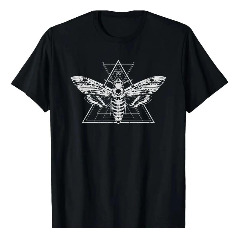 Camiseta Mystical Moth Eye - Death s Head Hawkmoth Wicca S разноцветный