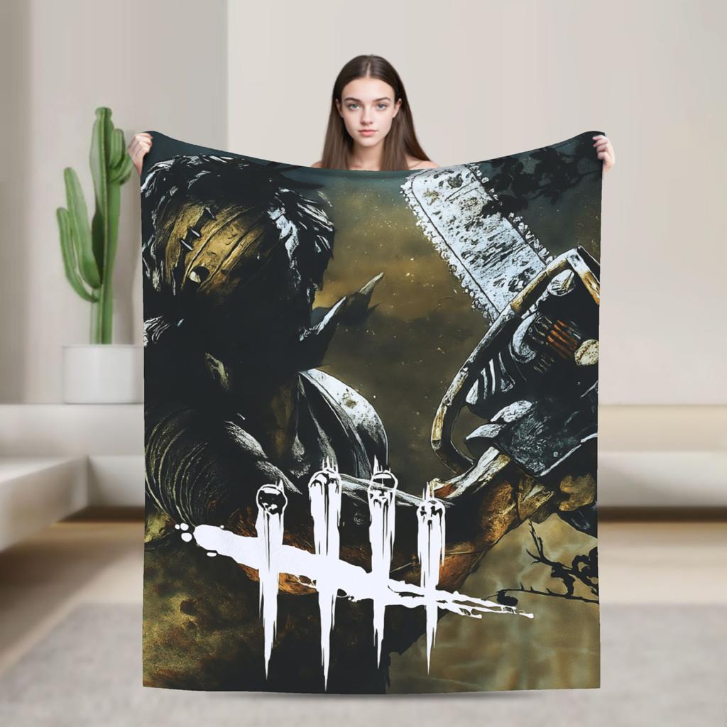DBD Deads by Daylights  Blanket  Super Warm Street Trend Plush Throw Blanket For Girls Boys Home Decor Flannel Bedspread Cover