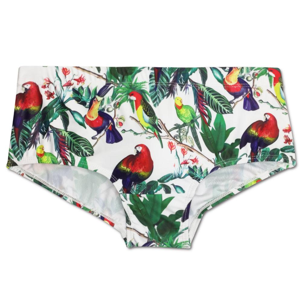 Padded Men's Swimwear Briefs Sexy Swimsuit Solid Swimwear with Pouch