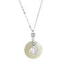 Compact Waist Lucky Safety Buckle Necklace Women Guochao New Chinese Pendant New Year'S Gift Women Premium Durable