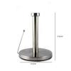 Standing Toilet Paper Holder with Round Base Roll Paper Towel Rack Toilet Paper Dispenser for Kitchen Storage Organisation