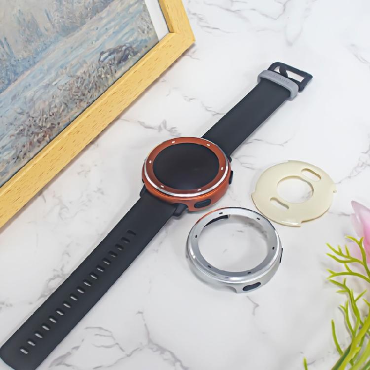 Heavy Duty Reinforced Metal Housing Shield Case Fit for Watch Impact Resistant Frame Seamlessly Button Access Sweatproof