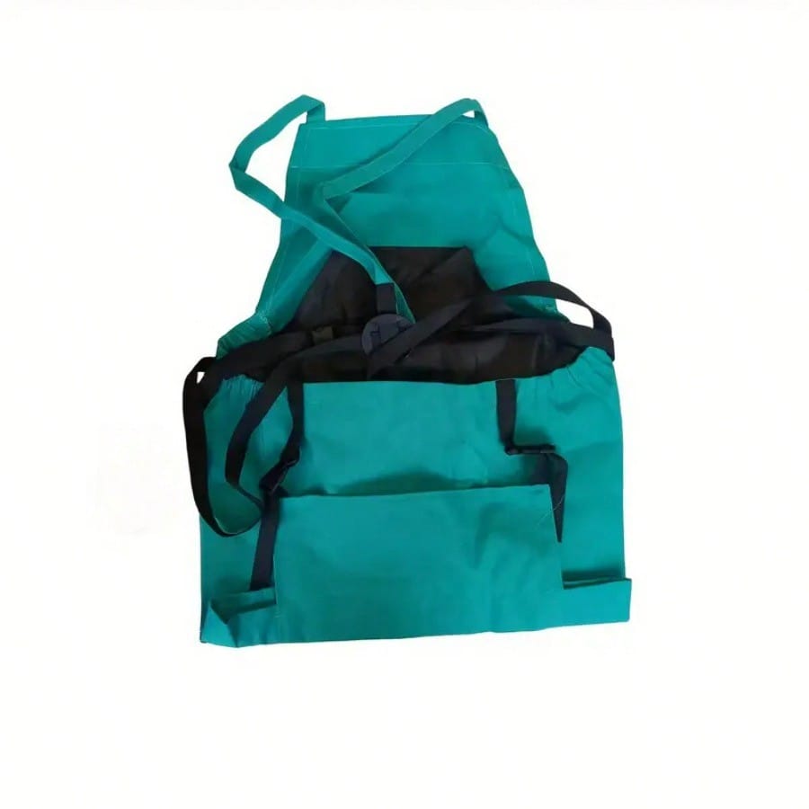 Grembiule da esterno con tasca grande grembiule da giardinaggio zaino portaoggetti grembiule per attrezzi borsa per la raccolta