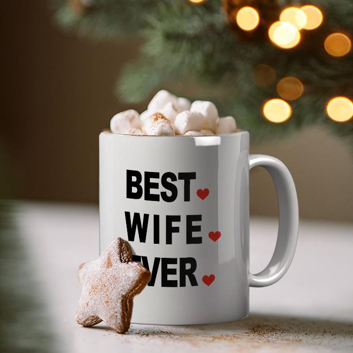 Kubek Prezent Na Walentynki Dla Żony The Office Best Wife Ever Żona