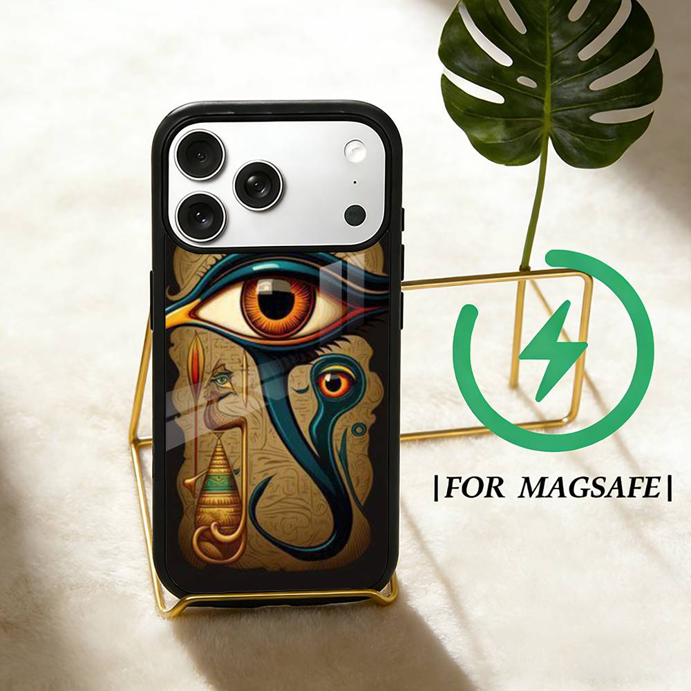 The Eye of Honus Phone Case For iPhone 17,16,15,14,13,12,Plus,Pro,Max For Magsafe Magnetic Wireless Charge