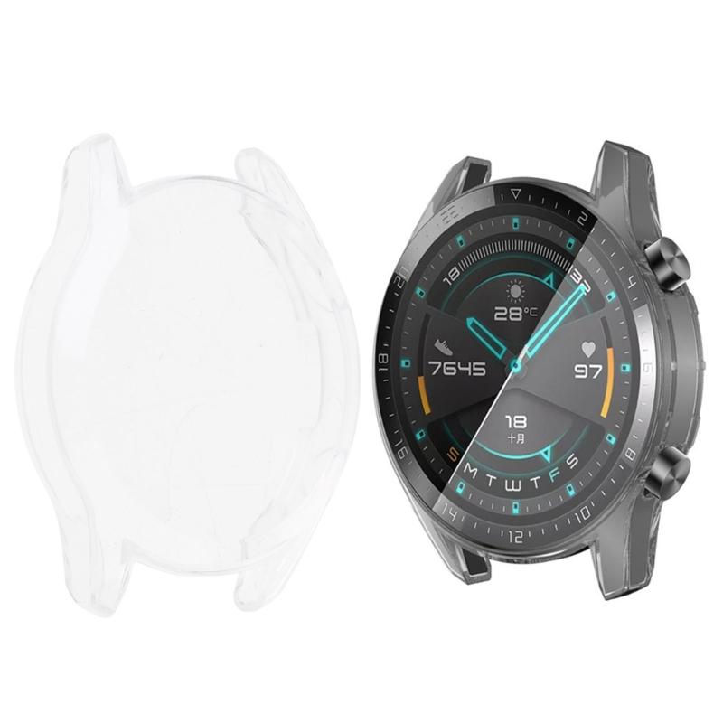 Screen for Protection for Case for Huawei Watch GT2 46mm Durable Ultra Thin Scratch-resistant Protective Watch for Shell