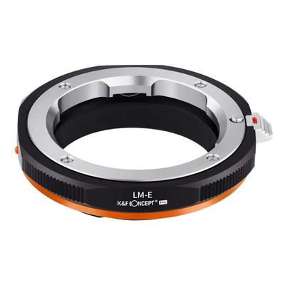 Adaptér pro uchycení objektivu Concept řady P, bajonet M, bajonet Sony E, K&F KF-LME.P (Konverze Leica)