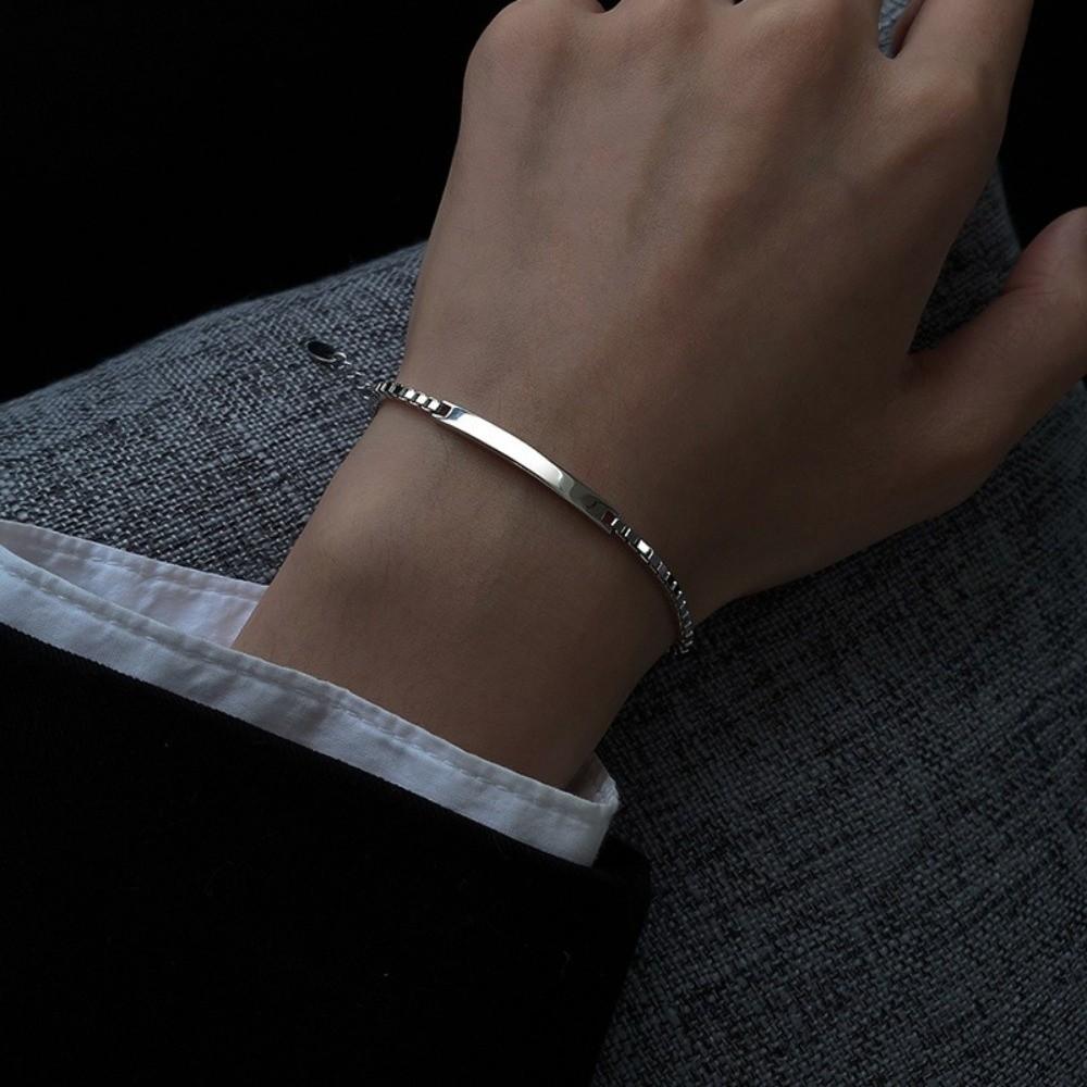 2Pcs Classic Simple Couple Bangle Adjustable Hand Bracelet Jewelry  Christian Gifts