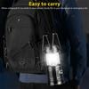 LED Camping Lantern, Battery Operated Lights, Adjustable Brightness for Emergencies, Power Outages, Outdoor Collapsible Lanterns