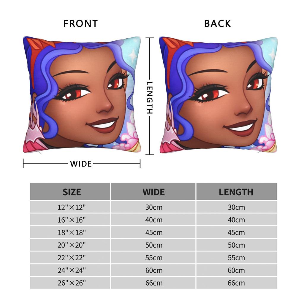 Girls Game Royale High Girls Game Royale High Pillow Case Design Pillow Cover For Couch Sofa Bedroom Vintage Pillowcases