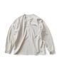 THOMASMORE Rib Trim Long Sleeve T-Shirt - Oatmeal