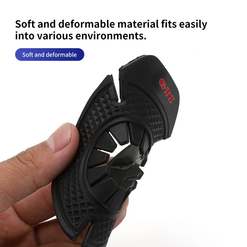 Car Storage Windshield Wiper Hole Protector Silicone Material Dustproof For Volkswagen VW GTI Golf 7 Passat B5 CC Jetta MK5 Polo BHP1