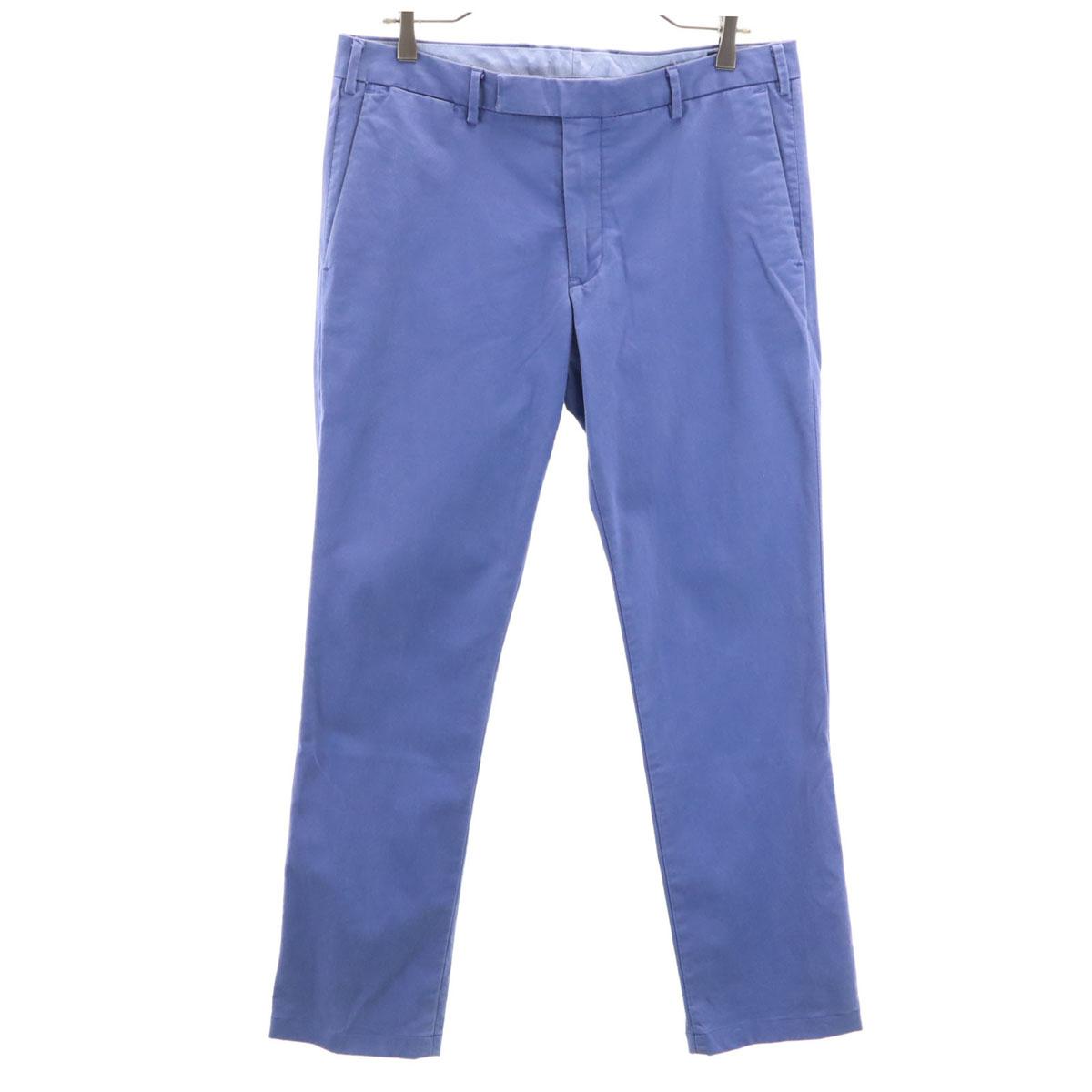 

POLO RALPH LAUREN Long pants W32 Blue purple Men s Used