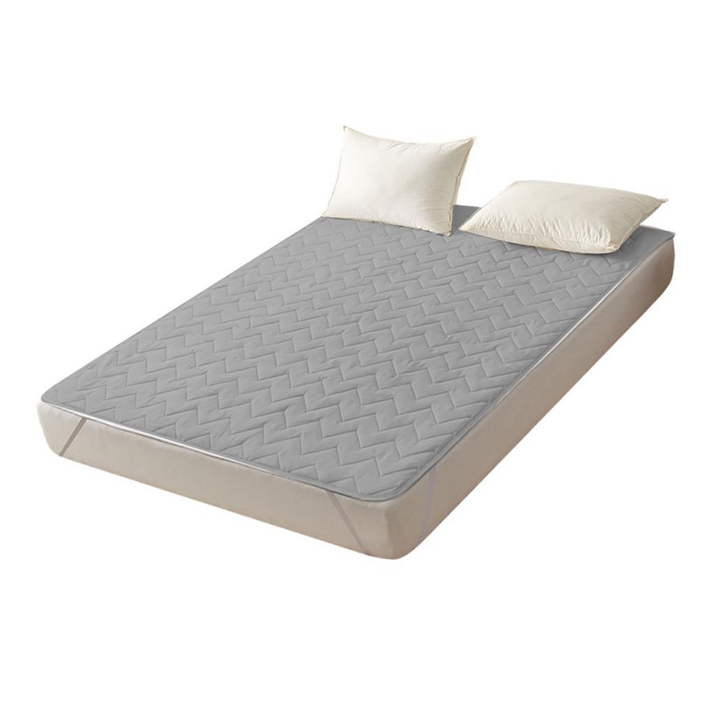 Mattress Pad Professional Slip Resistance Soft Comfortable Breathable Easy Care Single Quilted Bed Topper for Home