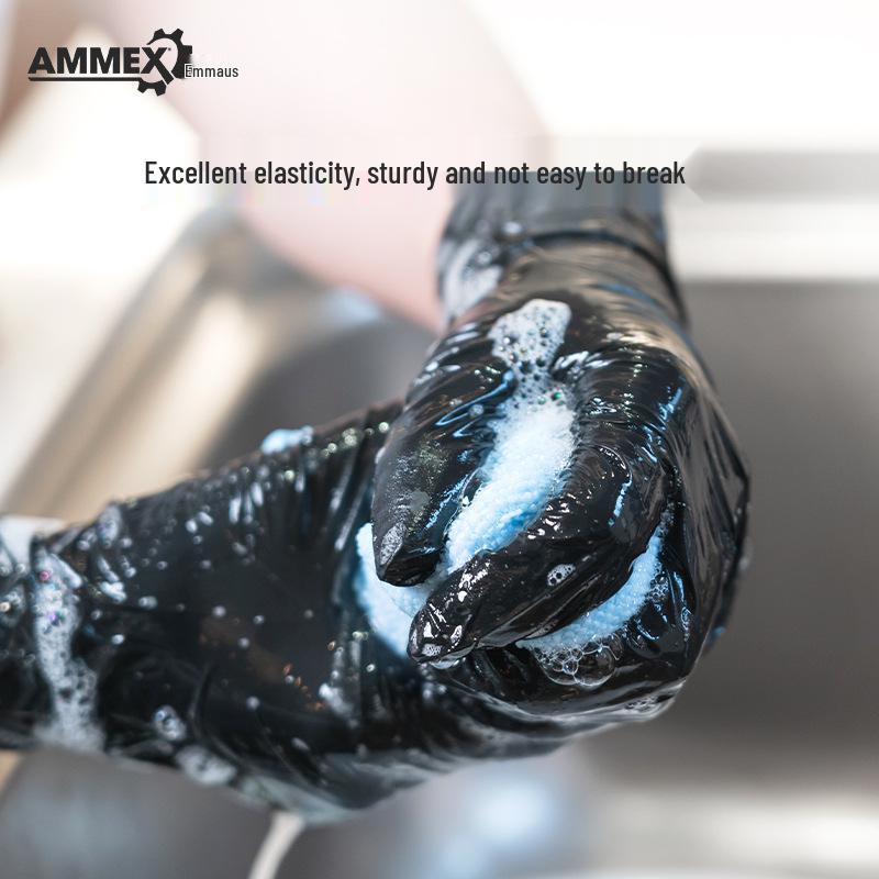 Aimasiting High Elastic Durable Nitrile Gloves for Food, Baking, Cleaning, and Daily Protection