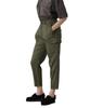 TENCEL CARGO PANTS Women's S 310 Olive 783-4910602