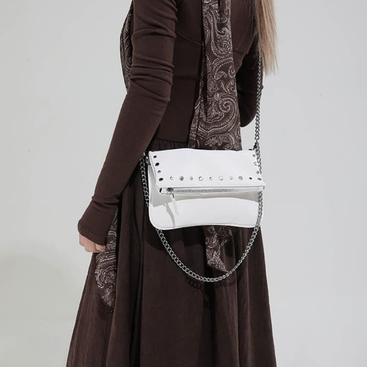 Rivet chain bag women's shoulder messenger bag