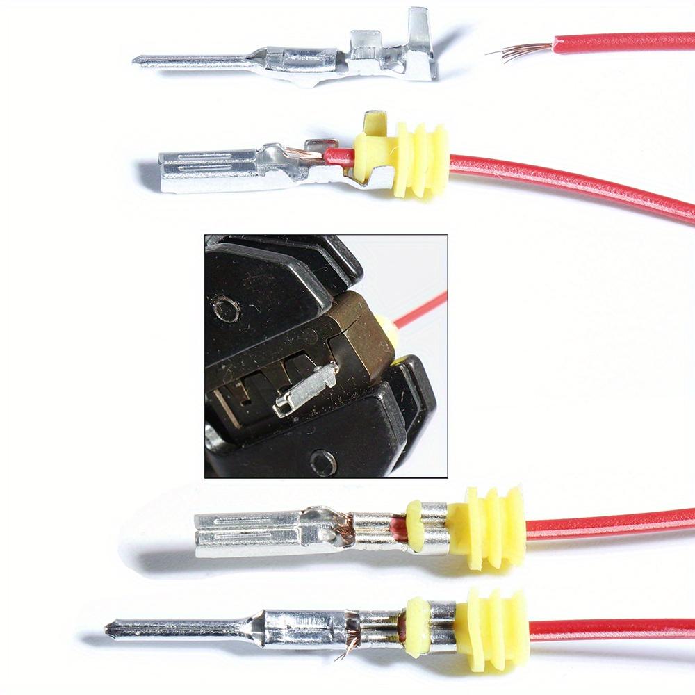 Car Terminals Plug Male Female 16-20AWG Waterproof Automotive Connectors Disconnect Wiring 1/2/3/4/5/6Pin Electrical Wirem Kit Water Proof Series Way