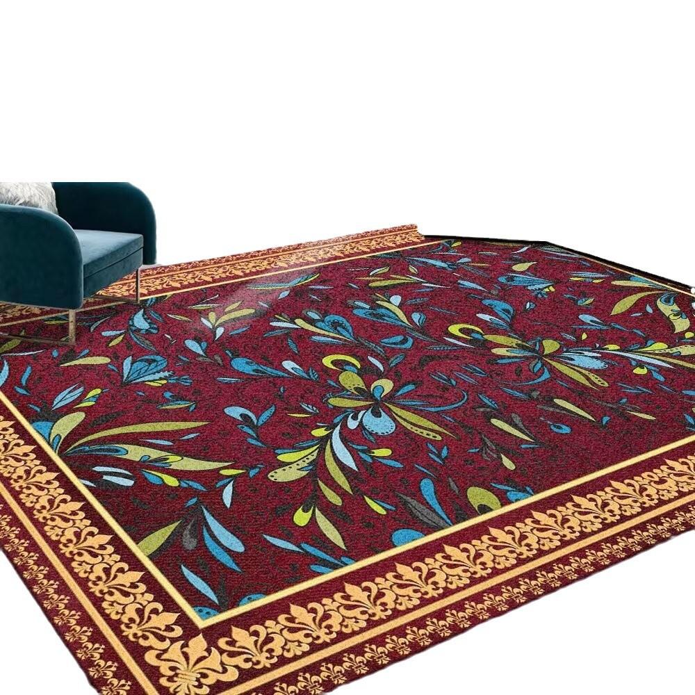 Koberec Obývací pokoj Nový Bez praní Lze otřít Lehký luxusní Luxusní Plyšový Francouzský Retro Ložnice Postelová deka Podložka na konferenční stolek