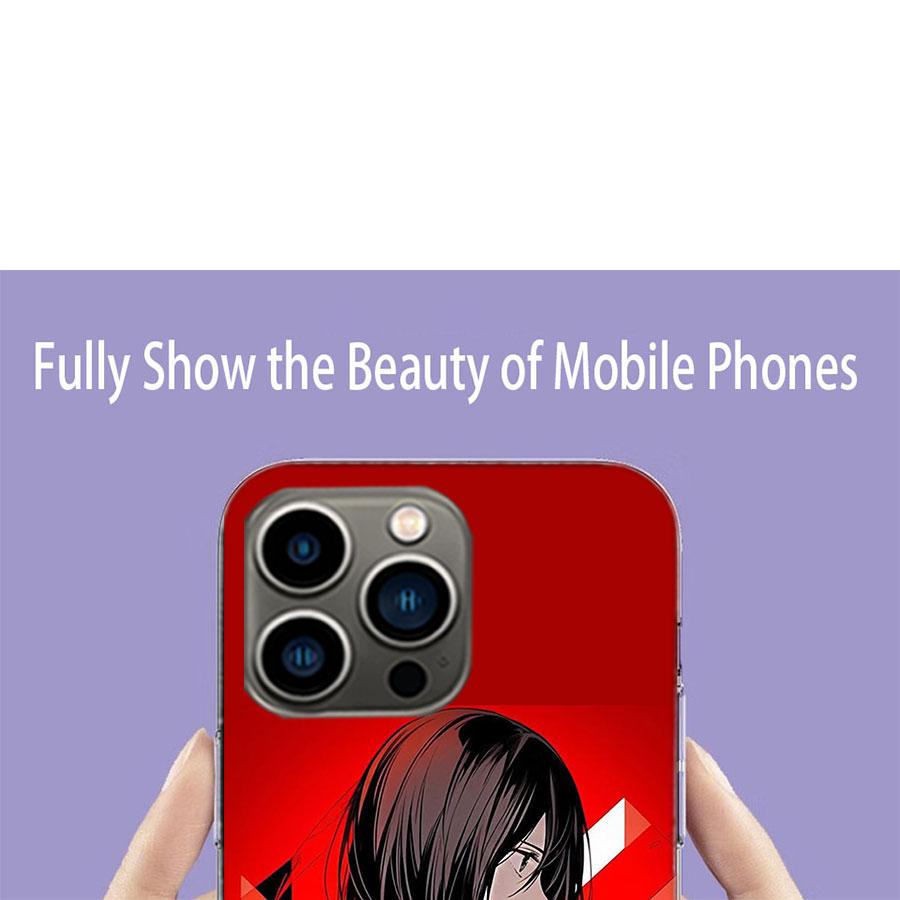 Character MIKASA Phone Case For Iphone 17 Air 15 Pro 14 Plus 16 Pro Max 17E 16E 12 13 Mini 11 Cover Cute Fundas