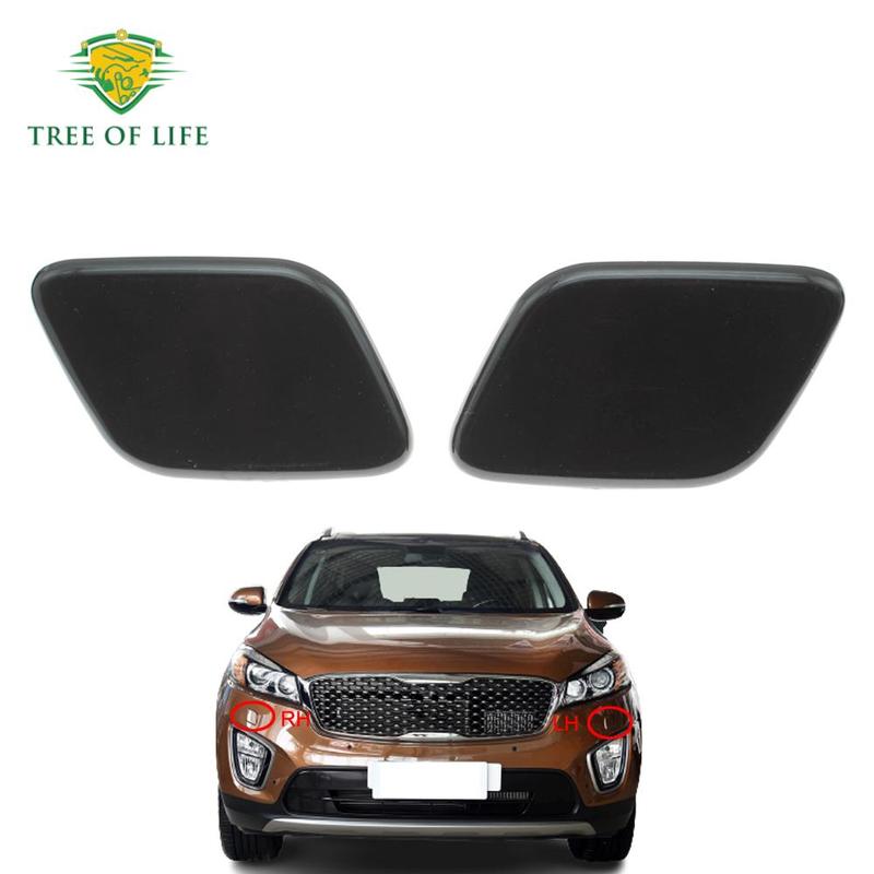 FOR KIA Sorento UM 2015 2016 2017 2018 Front Bumper Head Light Lamp Washer Spray Nozzle Cleaning Pump Actuator with Cover Cap