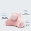 Rebound Lumbar Support Cushion Ergonomic Waist Pillow Comfortable Waist Rest  Travel Backrest