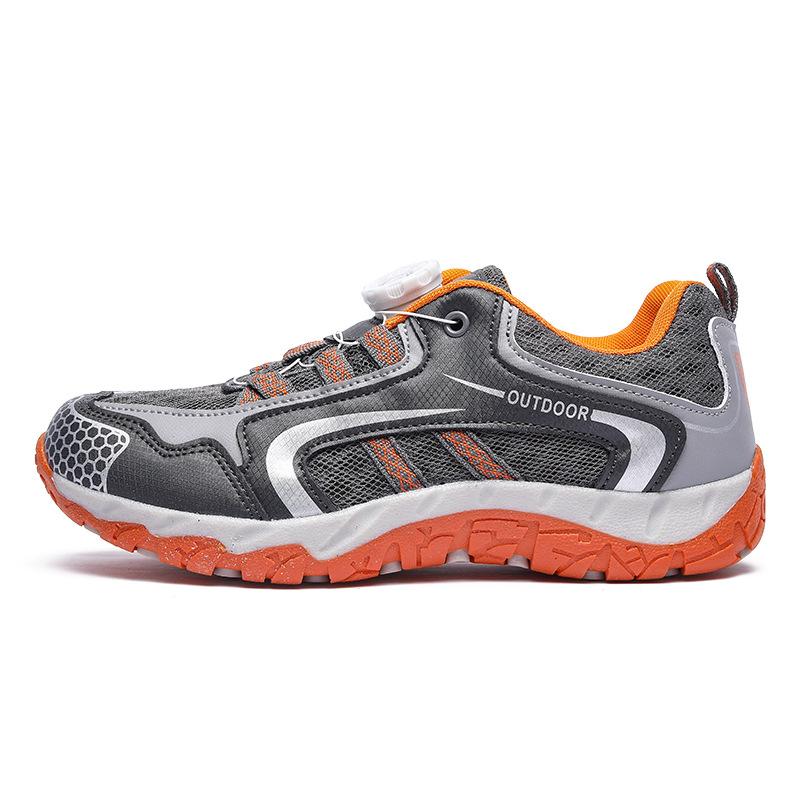 Women's Hiking Shoes Breathable Knob Lacing Hiking Sneakers Outdoor Walking Shoes