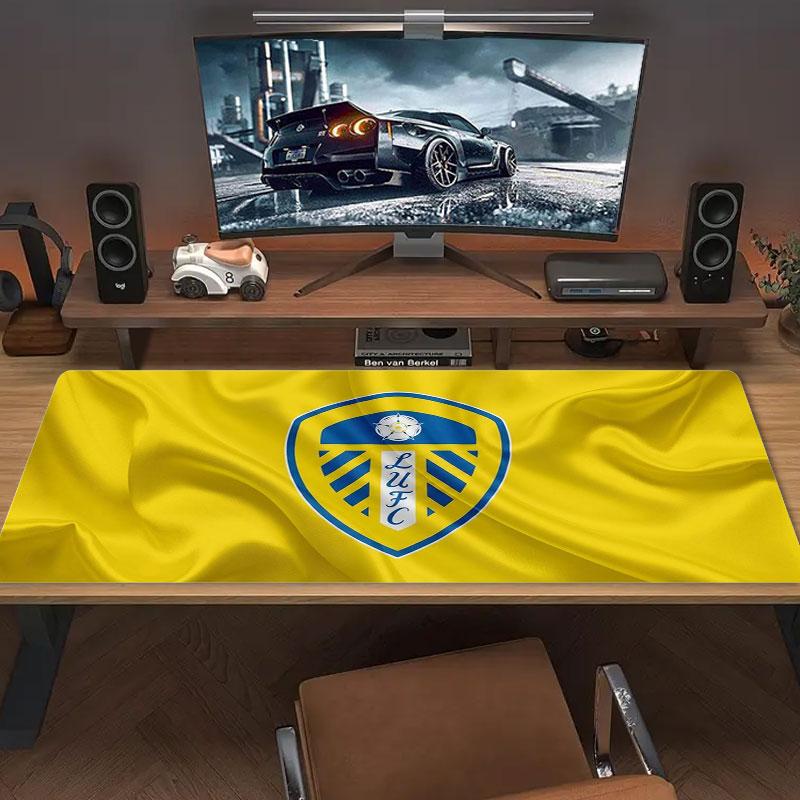 Leeds United Large Size Mouse Pad Large Gaming Table Cushion Non-slip Laptop Tablet Big Mousepad XXL Mat Mini PC Playmat With Lock edge