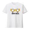 Halloween Süß Lustig Geist Boo Bienen T-Shirt Humorvoller Aufdruck Für Festlichen Spaß Vintage Oberteil Für Den Alltag Lässig