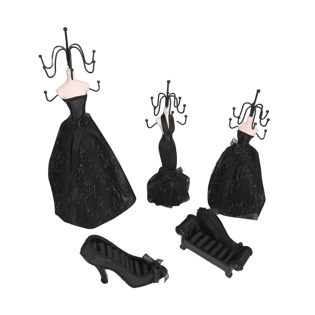Schmuckständer Set High Heels Modelle Sofa Halskette Ohrringe Armbänder Ringe Aufbewahrungsständer