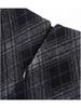 2025 New Retro Plaid Woolen A-line High Waist Petite Skirt - Autumn/Winter Collection