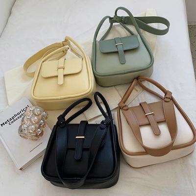 2023 Fashion Trends Womens Business Shoulder Bag Girls Casual Messenger Bag PU Material Shoulder Bag Fashion Versatile Handbag
