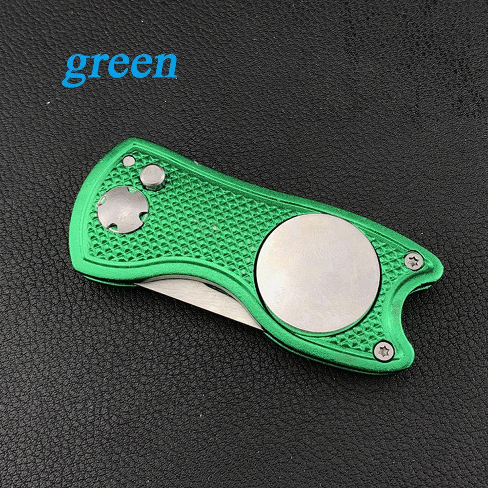 Training Stainless Steel Divot Repair Tool Pitch Groove Cleaner Putting Green Fork Golf Pitchfork