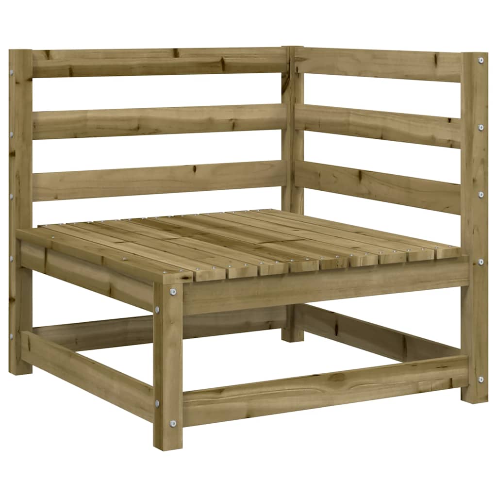 8 Piece Garden Sofa Set Pressure Treated Pine Wood