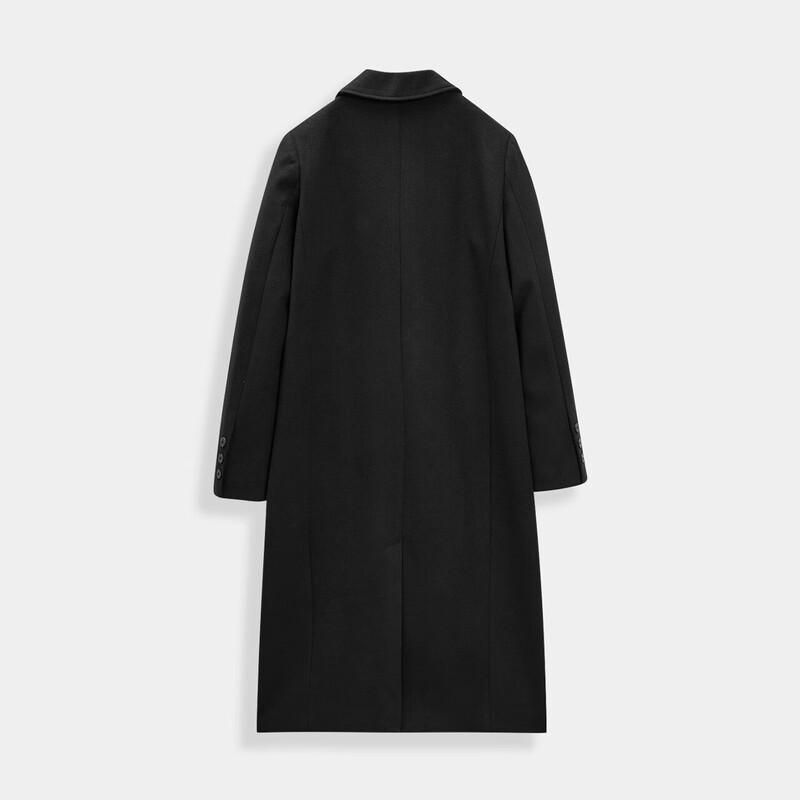 IEF Women's Plus Size French British Style Wool Blend Coat