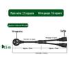 16A Three-Pin Splitter Power Cord for Server Chassis Cabinet, 2.5 Sq. 1-to-2 with Dual C13 Connections