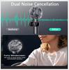 Wireless Lavalier Microphone Portable Noise Reduction Mini Microphone Audio Video Live Interview Recording For iPhone Mic