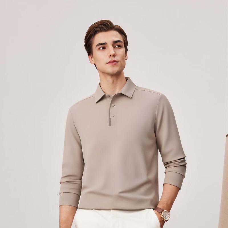 FIRS Men's Long Sleeve Business Casual T-shirt