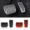 2Pcs Performance Non-slip Accelerator Brake Rest Foot Pedal Aluminum Mats Accessories for Model3/Y